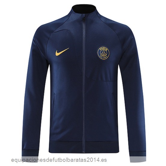 Nuevo Ropa Deportiva Con Cremallera Larga Paris Saint Germain 23/24 Azul II Marino Baratas